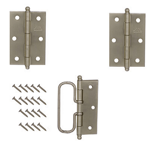 Dobradiça Camarão Latão 3 1/2" x 2 5/16"