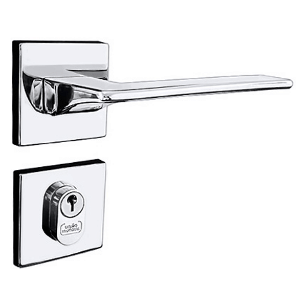 Fechadura Residencial Safira Roseta Quadrada -