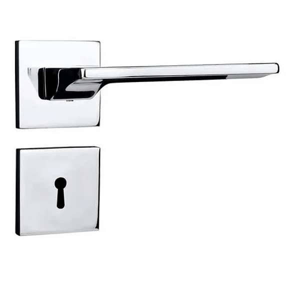 Fechadura Residencial Safira Roseta Quadrada - Interna