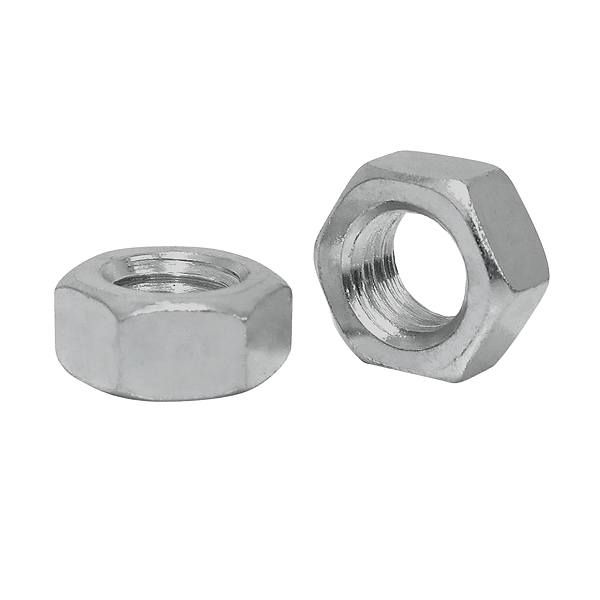 Porca sextavada Zincada 1/4