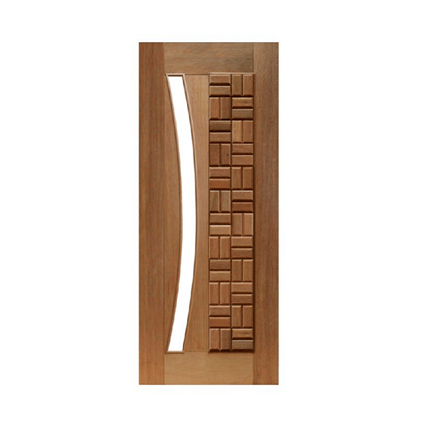 Porta Pivotante Clássica para Vidro em Arco