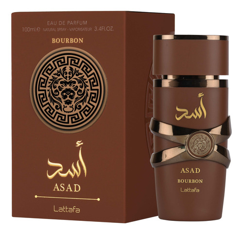 Perfume Árabe Lattafa Asad Bourbon Eau de Parfum Masculino - 100ml