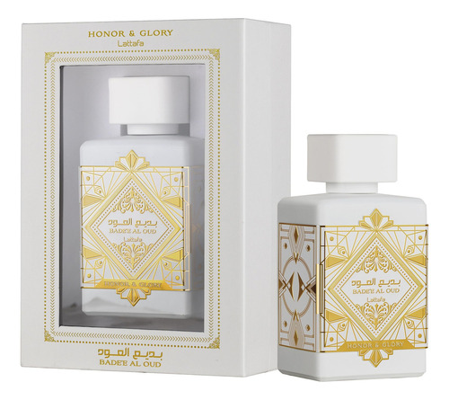 Perfume Árabe Lattafa Badee Al Oud Honor and Glory Eau de Parfum Masculino - 100ml