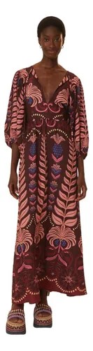 Vestido  Longo Esplendor Tropical