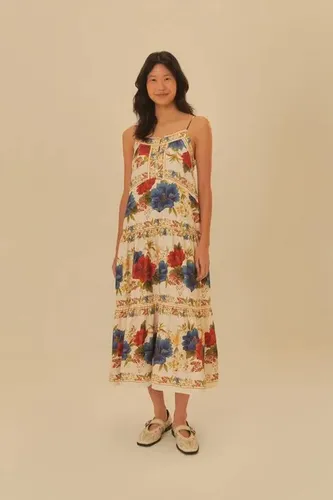 Vestido Longo Floral Sofia - Farm