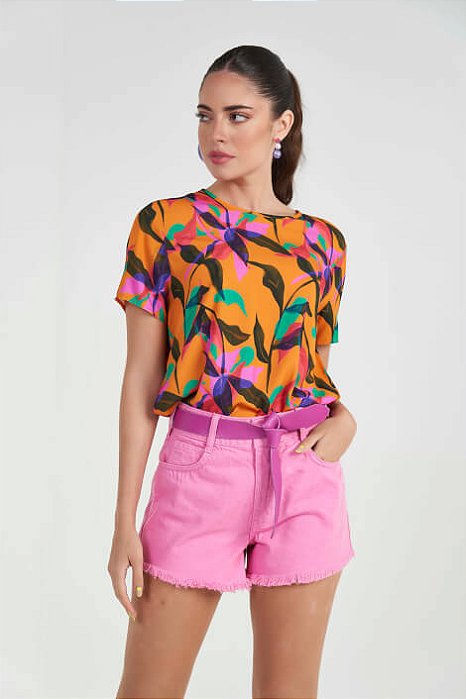 Camiseta Estampada - Colcci