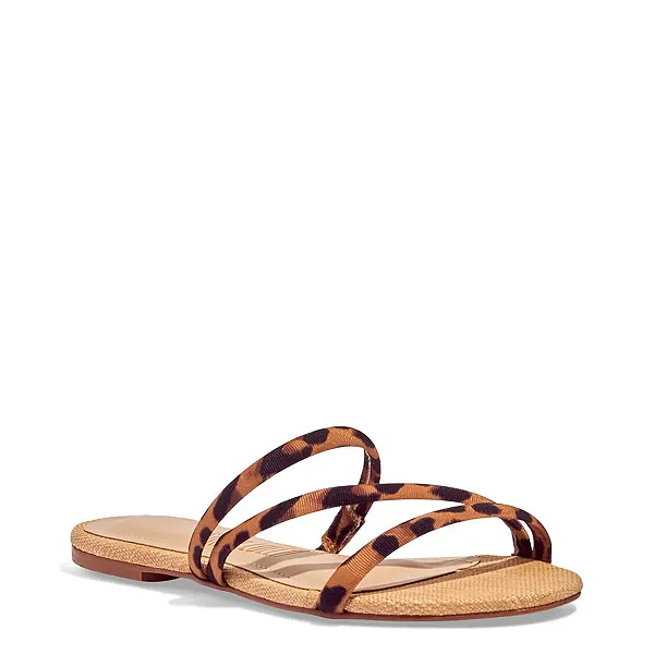 Rasteira Animal Print Estampa Leopardo - Santa Lolla