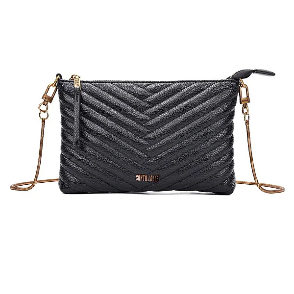 Bolsa Clutch Floater Fog Alça Corrente - Santa Lolla