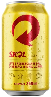 CERVEJA SKOL - 350ML LATA