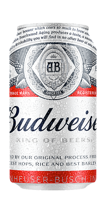 CERVEJA BUDWEISER - 350ML LATA