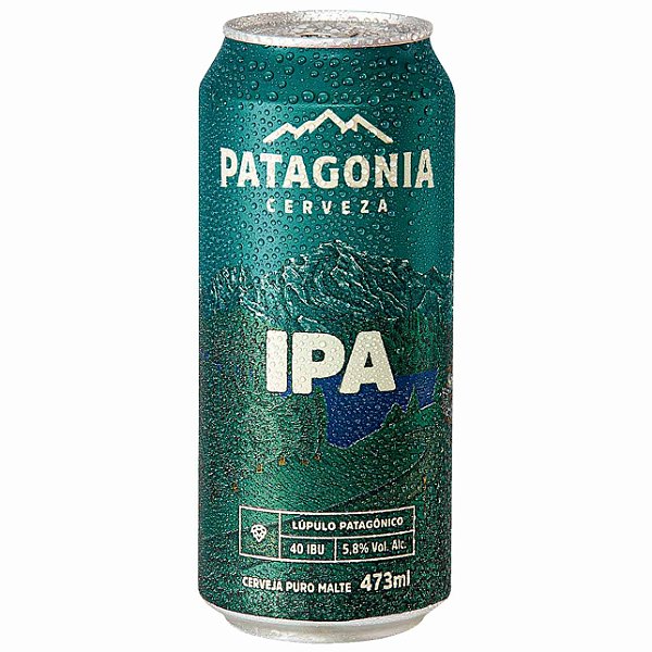 CERVEJA PATAGONIA IPA LATA 473ML