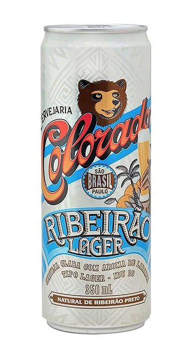 CERVEJA COLORADO LAGER 350ML LATA