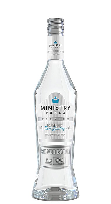 VODKA MINISTRY SILVER 700ML