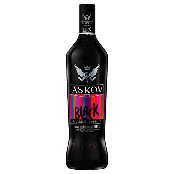 VODKA ASKOV 900ML - BLACK