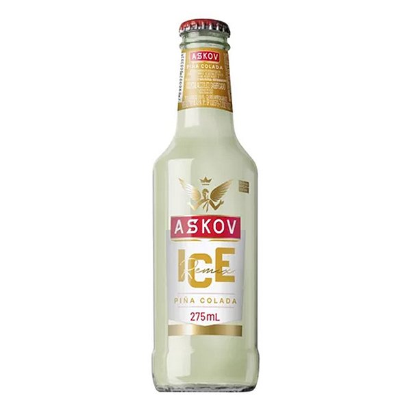 VODKA ASKOV ICE 275ML - PINA COLADA