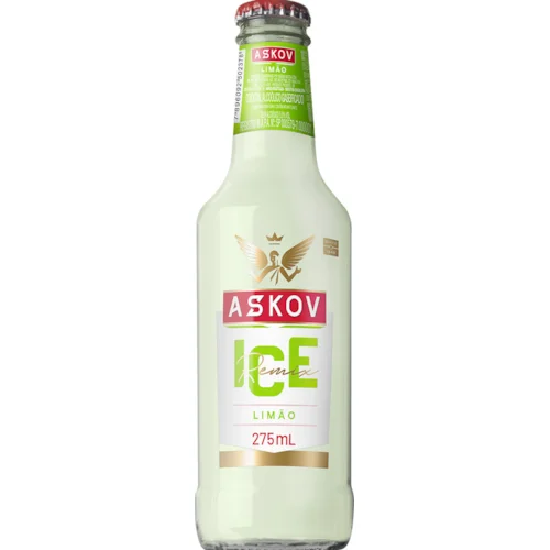 VODKA ASKOV ICE 275ML - LIMÃO