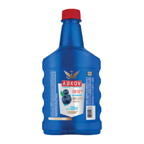 VODKA ASKOV FUN 500ML - BLUEBERRY