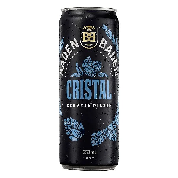 CERV BADEN PILSEN CRISTAL 350ML LATA
