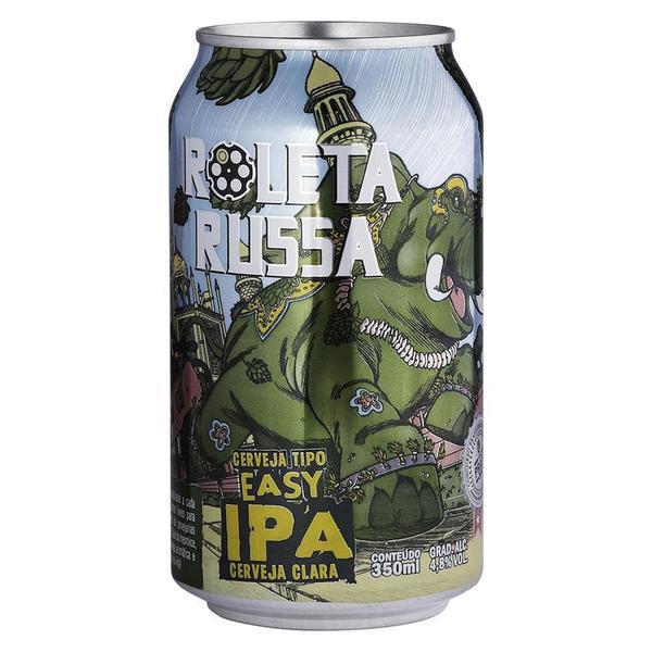 CERVEJA ROLETA RUSSA EASY IPA - LATA 350 ML