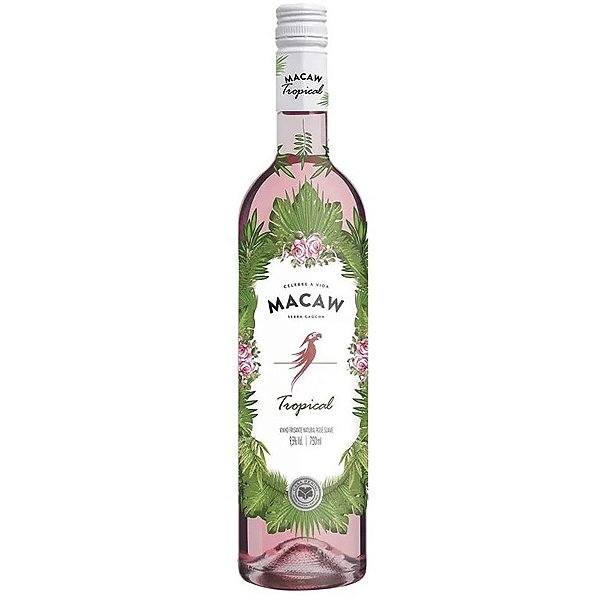 VINHO FRISANTE MACAW ROSE 750ML