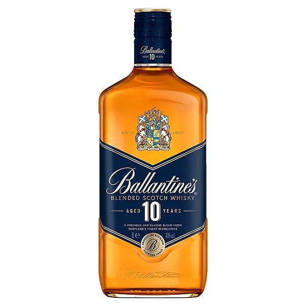 WHISKY BALLANTINES 10 ANOS 750ML