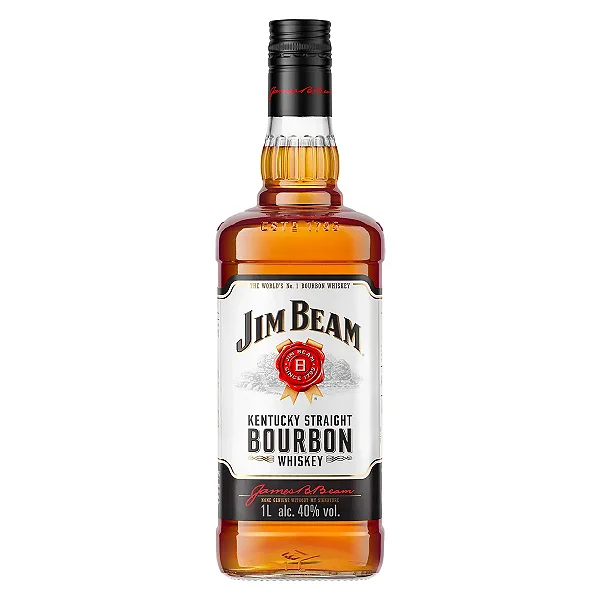 WHISKY JIM BEAM BOURBON TRADICIONAL 1L