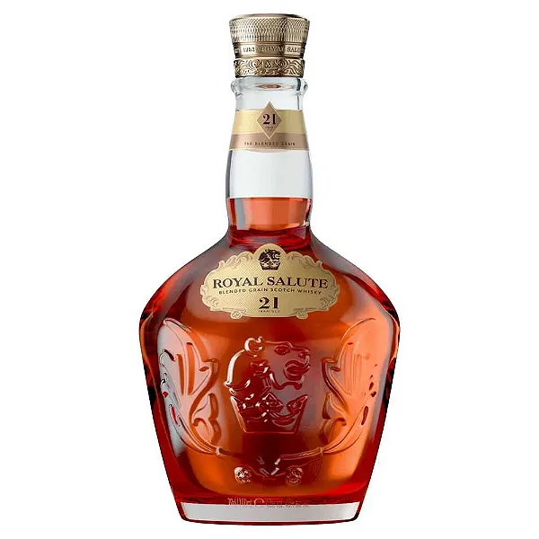 WHISKY ROYAL SALUTE BLENDED GRAIN 21 ANOS 700ML (TRANSPARENTE)