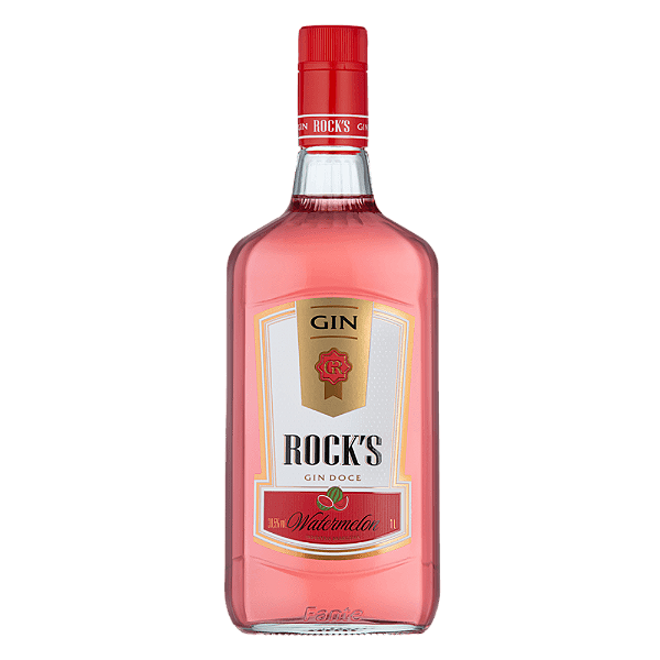 GIN ROCKS VERMELHO WARTEMELON 1L