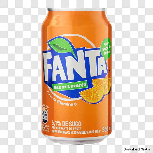 FANTA LARANJA LATA - 350ML