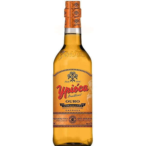 CACHACA YPIOCA OURO 965ML