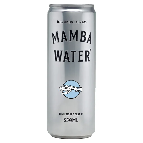 AGUA MINERAL MAMBA C/ GAS 350ML LATA