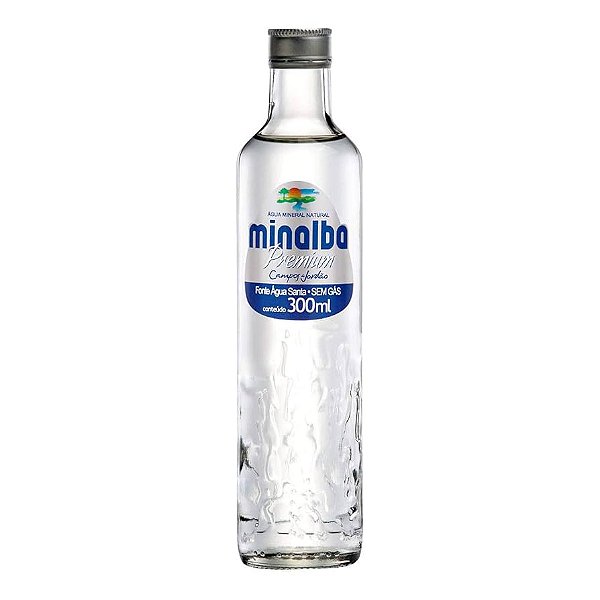 MINALBA AGUA PREMIUM S/GAS GFA VDR 300ML - UND