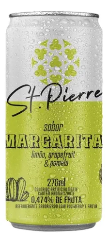 AGUA TONICA ST PIERRE MARGARITA 270ML