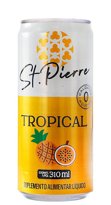 AGUA TONICA ST PIERRE TROPICAL ZERO 310ML