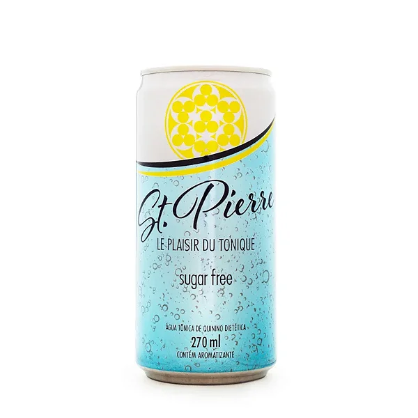 AGUA TONICA ST PIERRE SUGAR FREE 270ML