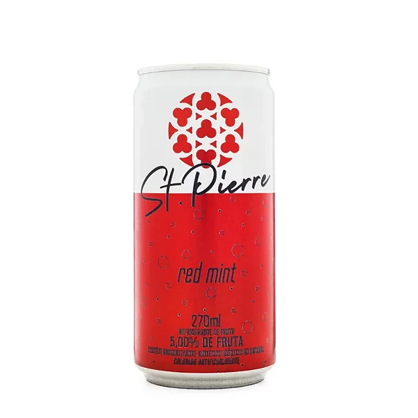 AGUA TONICA ST PIERRE RED MINT 270ML