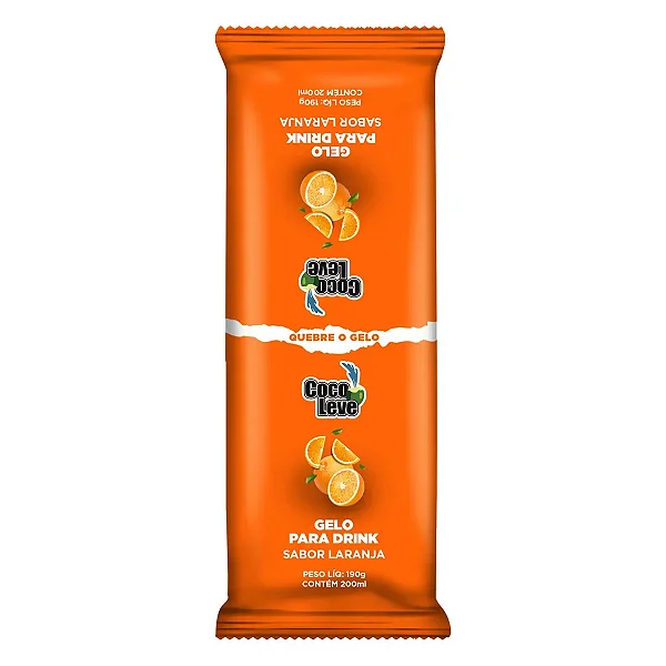 GELO COCO LEVE SABOR LARANJA 190G