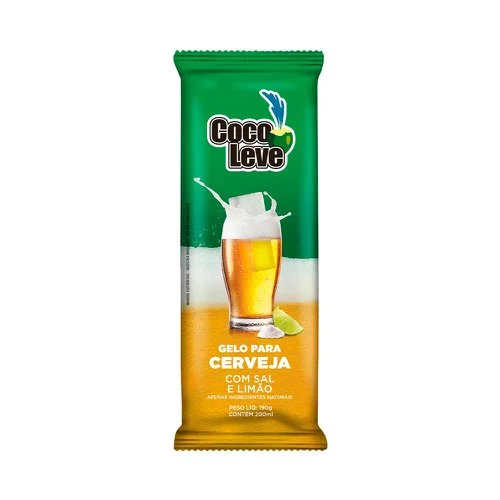 GELO COCO LEVE P/ CERVEJA LIMAO E SAL 190G