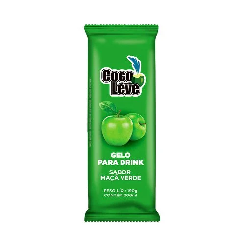 GELO COCO LEVE SABOR MACA VERDE 190G