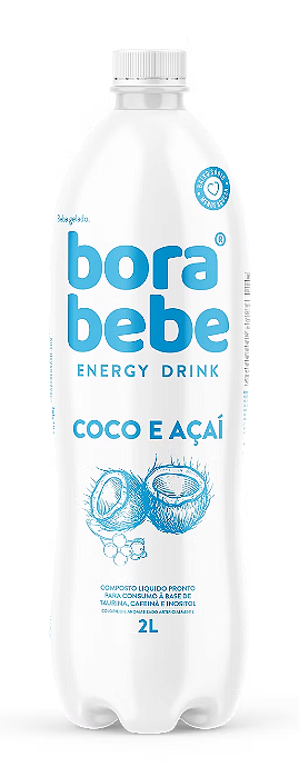ENERGETICO BORA BEBE COCO ACAI 2L