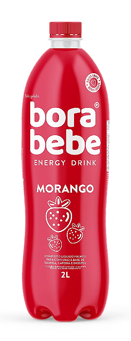 ENERGETICO BORA BEBE MORANGO 2L