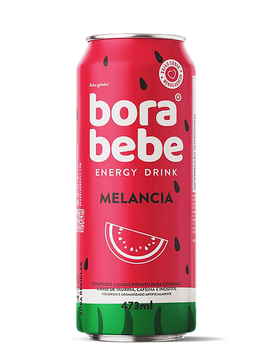 ENERGETICO BORA BEBE MELANCIA - 473ML