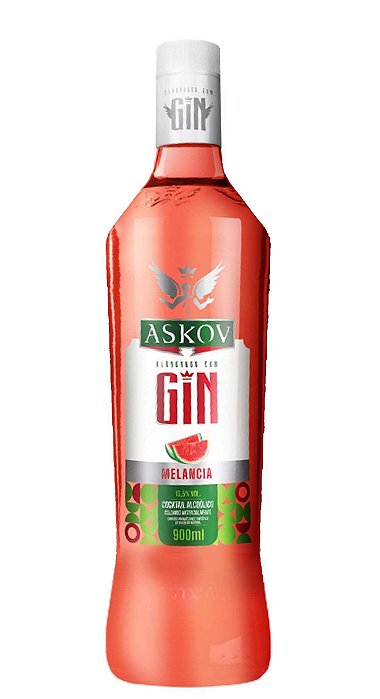 ASKOV GIN DOCE 900ML - MELANCIA 900ML