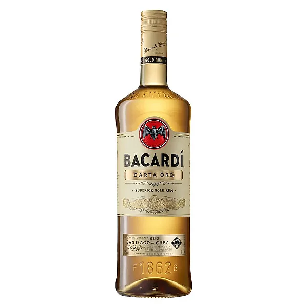 RUM BACARDI CARTA OURO 980ML