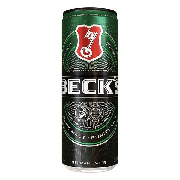 CERVEJA BECKS 350ML LATA