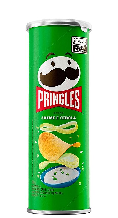 BATATA PRINGLES CREME E CEBOLA 109G