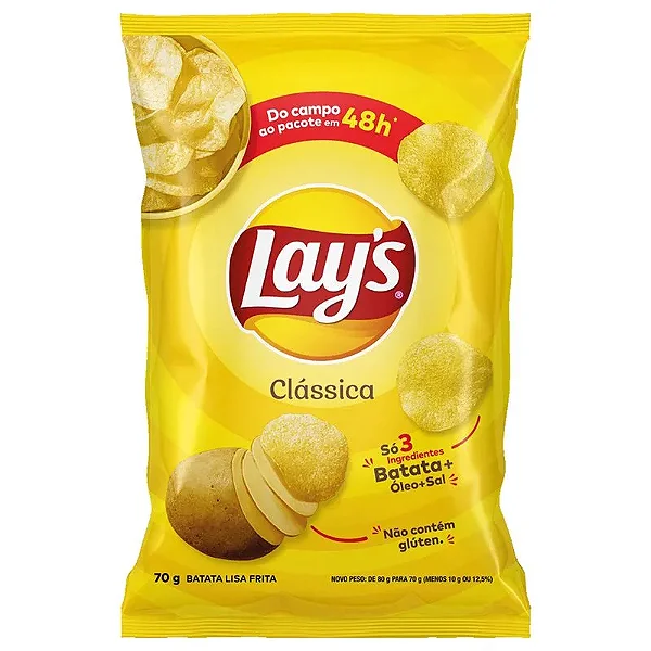 LAYS CLASSICAS 70G