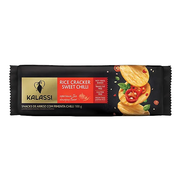 SNACK TAI KALASSI RICE CRACKERS SWEET CHILLI 100 G