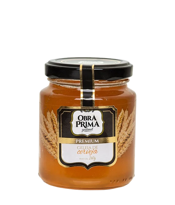 GELEIA OBRA PRIMA GOURMET P. CERVEJA 260GR