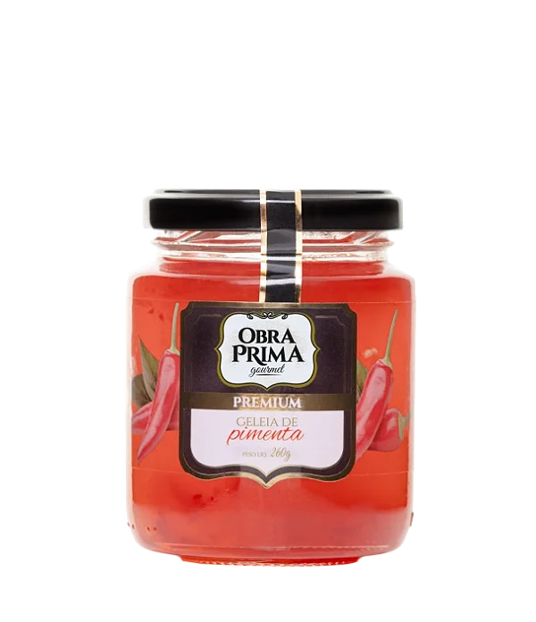 GELEIA OBRA PRIMA GOURMET P. PIMENTA 260GR